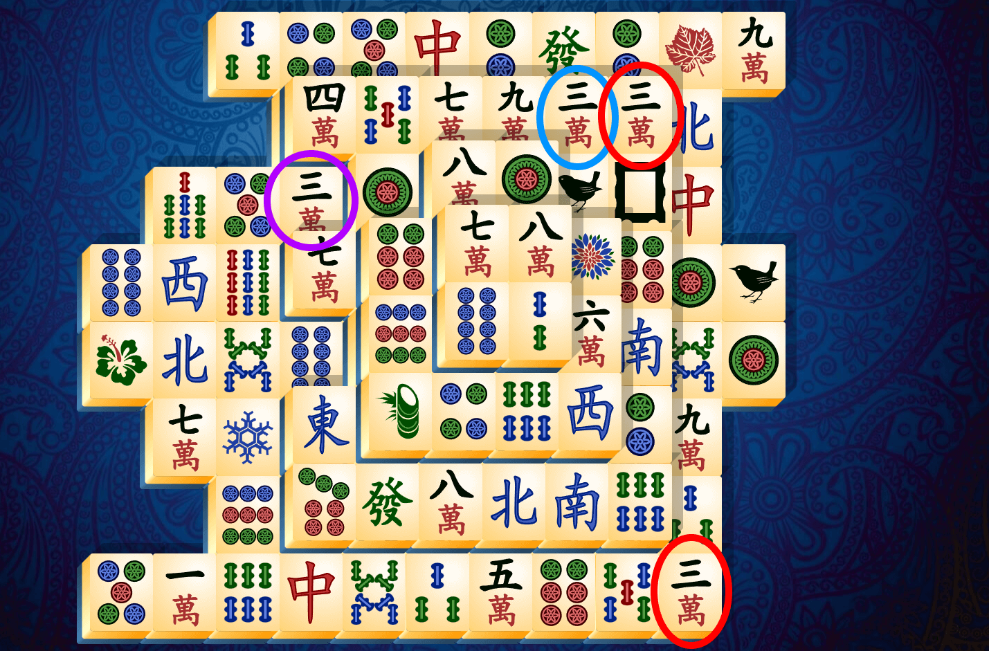 Mahjong Pasziánsz útmutató, 8. szakasz